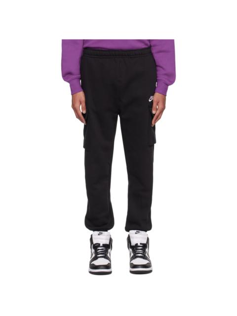Nike Black Flap Pocket Cargo Pants