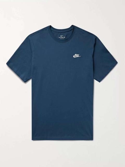 Sportswear Club Logo-Embroidered Cotton-Jersey T-Shirt