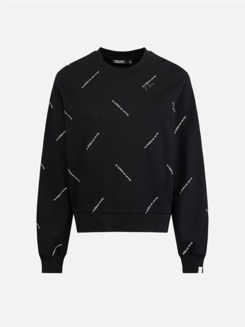 EVISU Monogram Print Sweatshirt