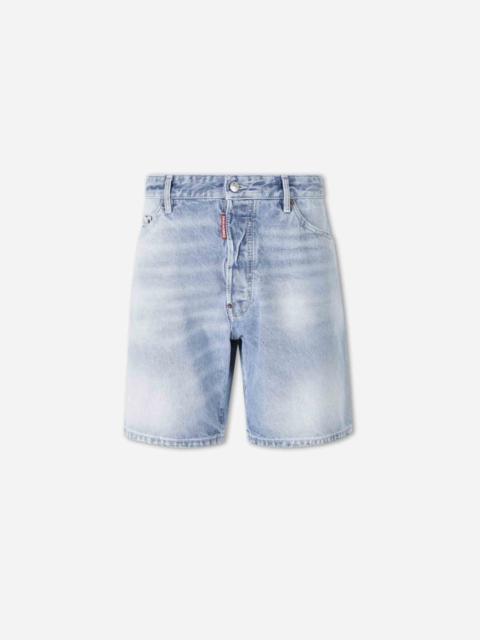 DSQUARED2 STRAIGHT BERMUDA SHORTS