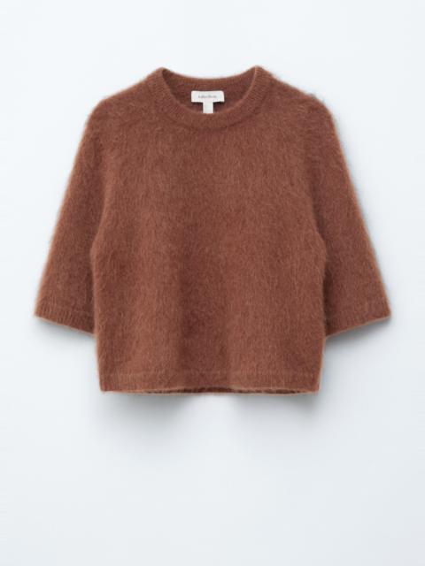 & Other Stories Mohair-Blend Knitted T-shirt