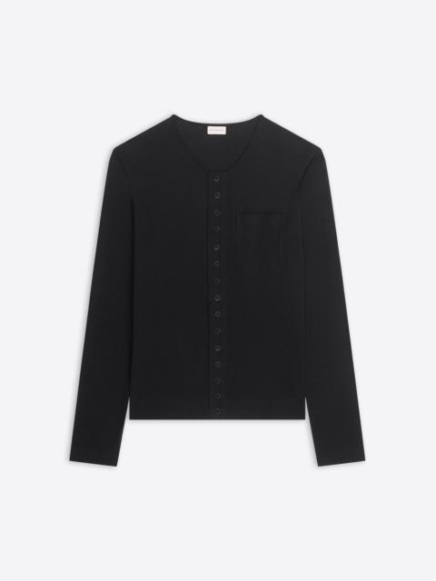 Dries Van Noten FITTED JERSEY CARDIGAN