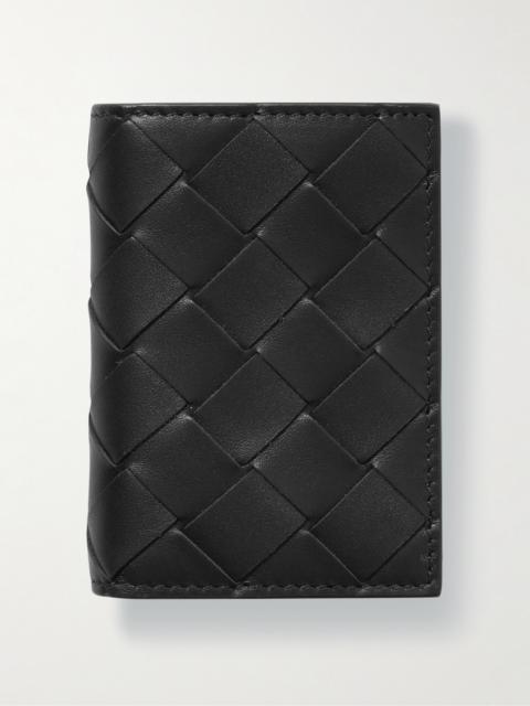 Bottega Veneta Intrecciato Leather Trifold Wallet
