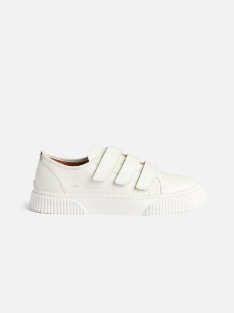 AMI Paris Low-Top Velcro Sneakers