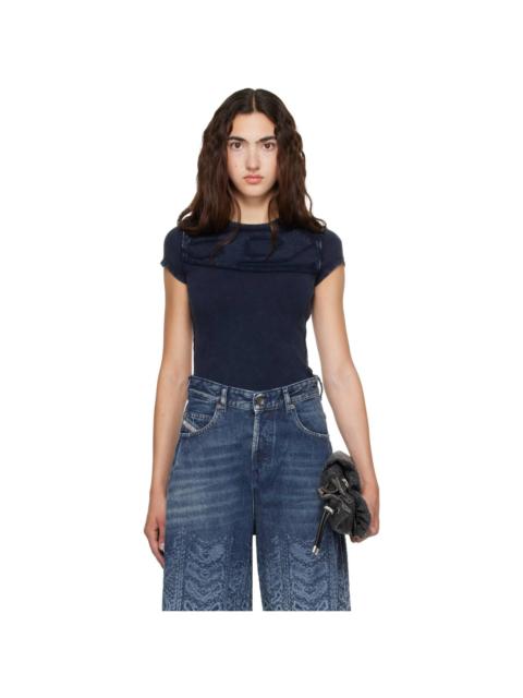 Diesel Navy Slim Jersey T-shirt