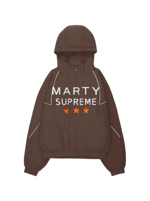 NAHMIAS Marty Supreme A24 Classic Warm Up Jacket "Brown" NAH003