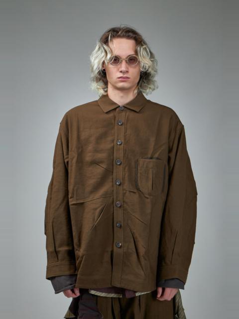Ziggy Chen Back Pleats Shirt