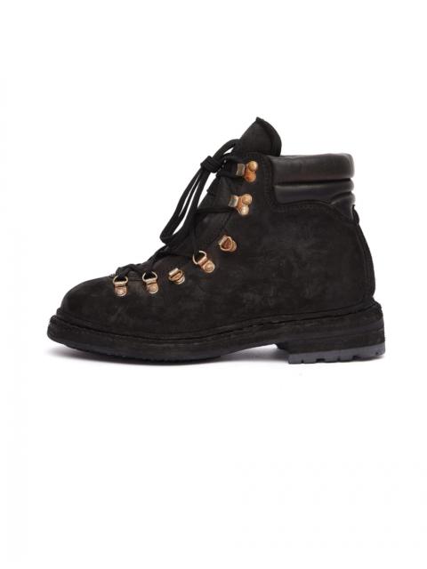 Guidi BLACK SUEDE HIKING BOOTS