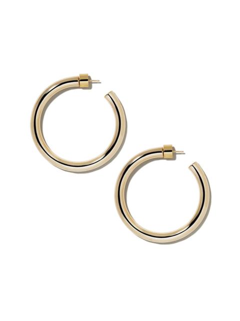JENNIFER FISHER Natasha Baby Hoop Earrings - Yellow Gold - 1.5