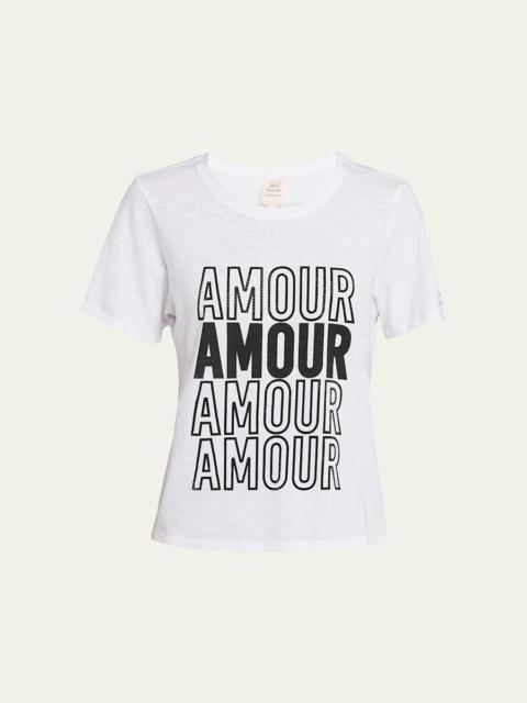 Cinq à Sept The Embellished Amour Tee