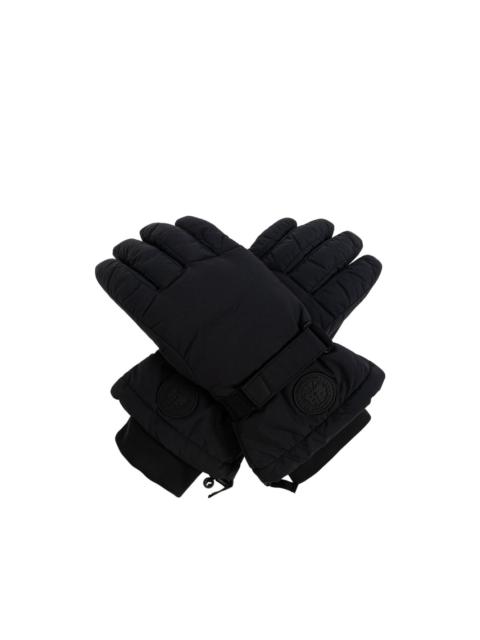 Canada Goose Fundamental logo-patch gloves