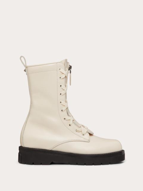 Valentino CALFSKIN XCOMBAT BOOTS 40MM