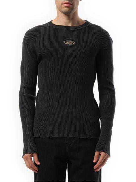 Diesel K-Darin Sweater in Black