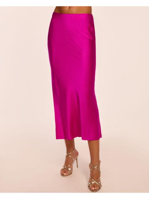 RAMY BROOK Krisia Silk Slip Midi Skirt