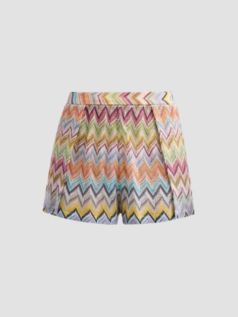 Missoni Women's ZigZag Cover-Up Shorts - Multicolor