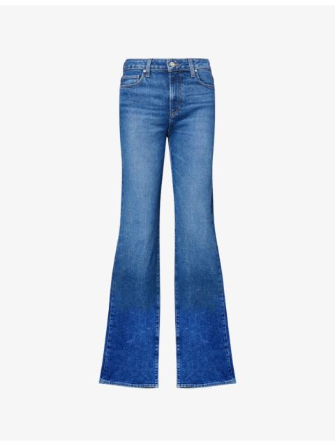 PAIGE Sofia Mid-Rise Flared Denim Jeans