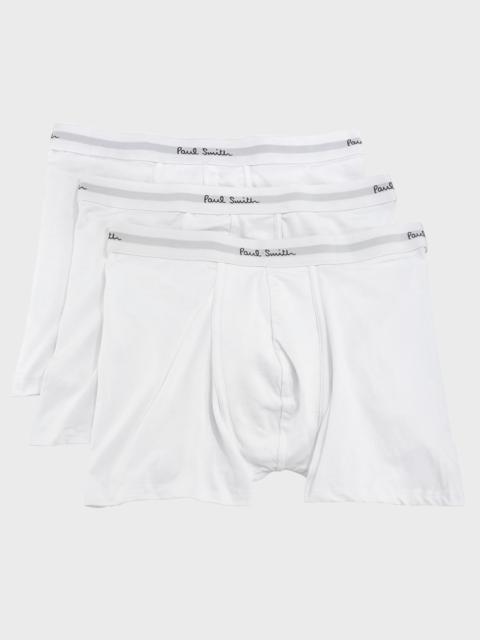 Paul Smith Men's 3-Pack Long Leg Trunks