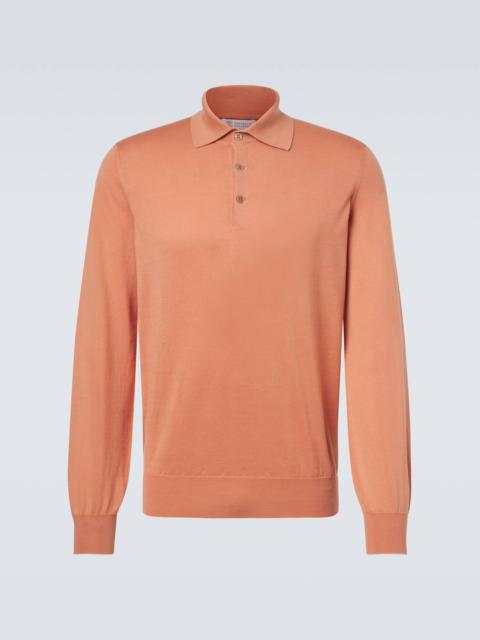 Brunello Cucinelli Cotton polo sweater
