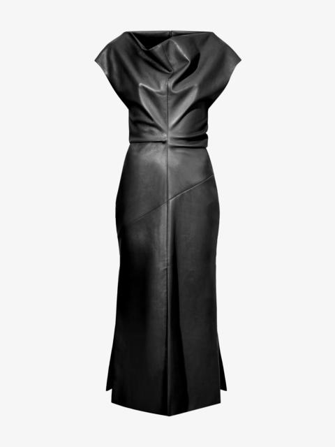 Proenza Schouler Rosa Dress in Smooth Leather