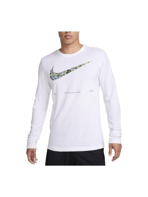 Nike Nike 드리프 긴 소매 t-셔츠 '백색' FN0836-100