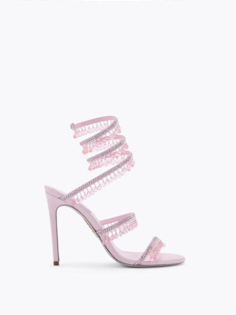 RENE CAOVILLA CHANDELIER CANDY PINK SANDAL 105