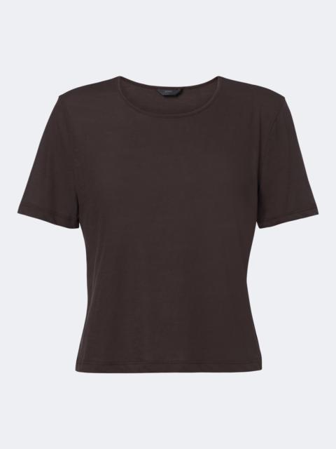 LESET Milo cropped cotton T-shirt