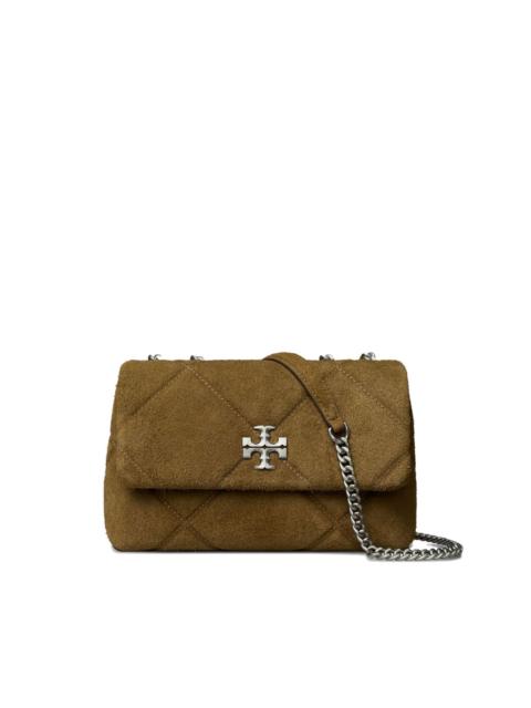 TORY BURCH Kira quilted suede shoulder bag