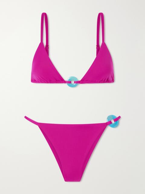 SARA CRISTINA Embellished Bikini