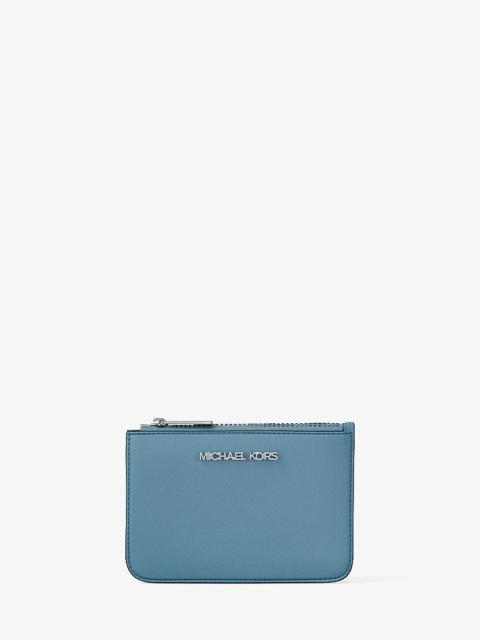 MICHAEL KORS Jet Set Saffiano Leather Coin Purse
