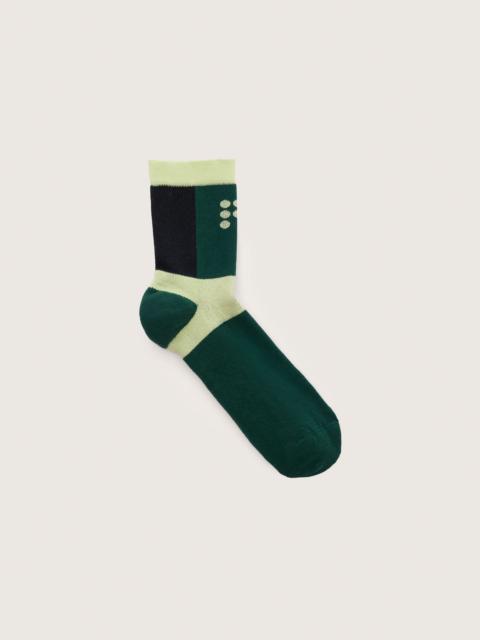 PANGAIA Pangaia Ankle Socks - Depth Green