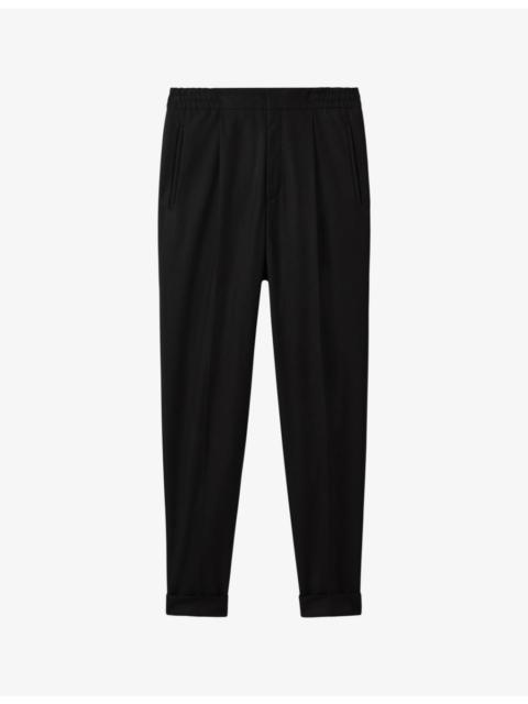 REISS Brighton relaxed-fit tapered woven trousers