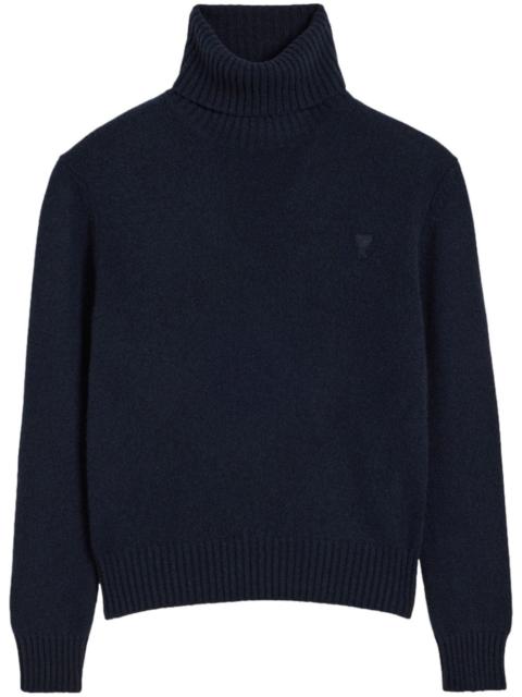 AMI Paris Ami De Coeur cashmere-wool blend jumper