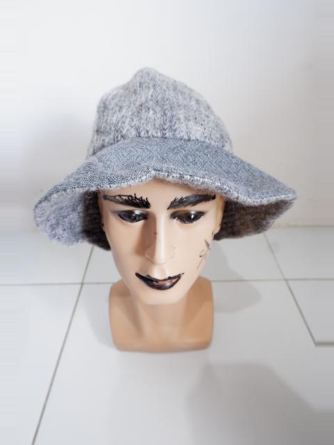 Other Designers Vintage Stetson Silver Feather Wool Bucket Hat | 57cm