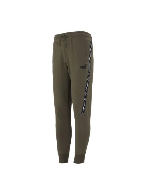 PUMA PUMA Tape Jogger Pants 'Green' 846566-44