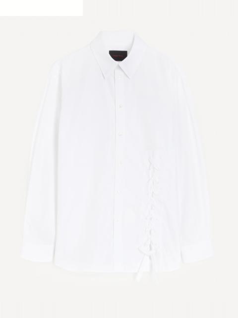 Simone Rocha Lace Up Hem Easy Shirt