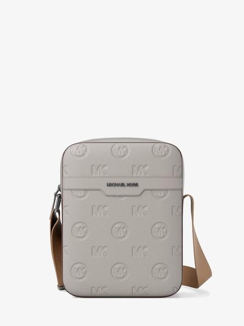 MICHAEL KORS Cooper Logo Debossed Flight Bag