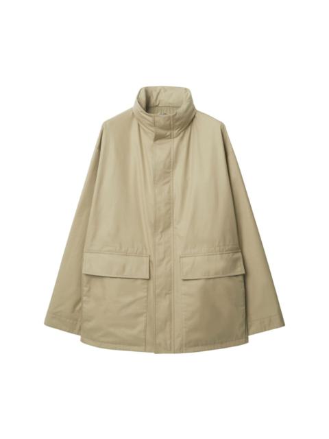 Burberry EKD-embroidered cotton jacket