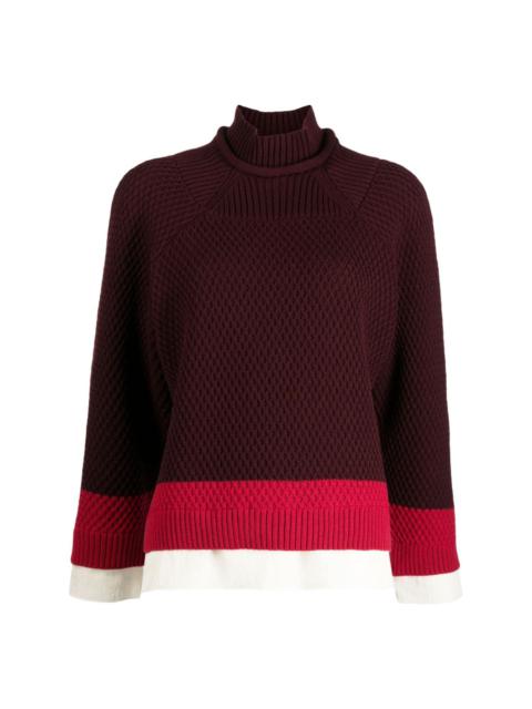 UNDERCOVER intarsia-knit wool jumper