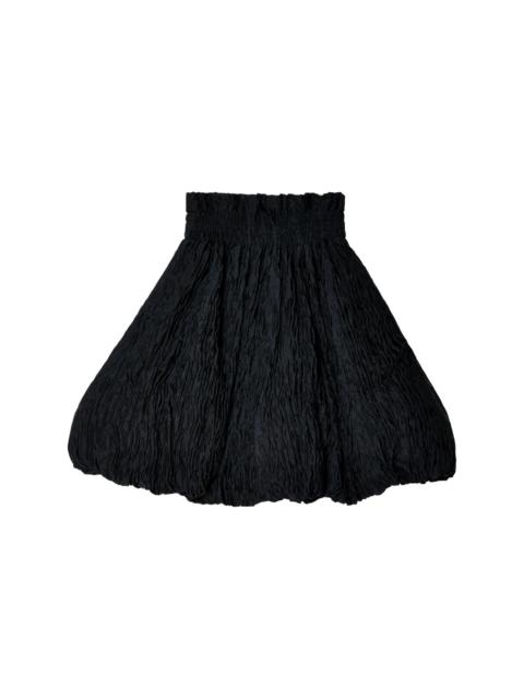 Noir Kei Ninomiya crinkled A-line miniskirt