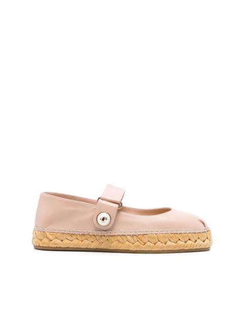 JIMMY CHOO Fayence espadrilles
