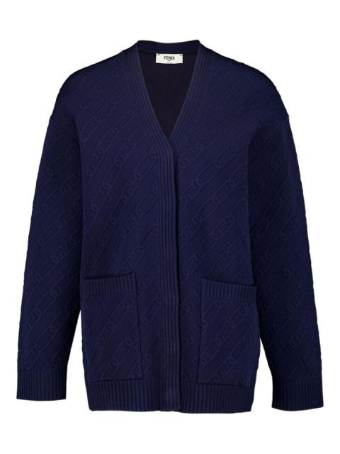 FENDI O Lock Chain cardigan