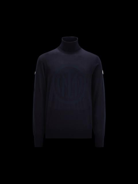 Inter x Moncler Wool Turtleneck Sweater
