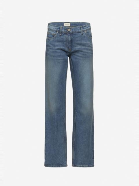 MAGDA BUTRYM Denim straight-leg jeans in blue