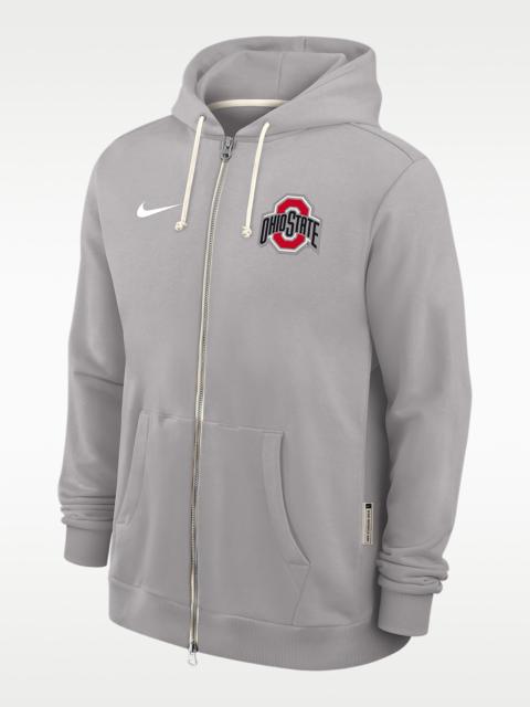 Nike Ohio State Sideline Men's Nike Dri-FIT College Full-Zip Hoodie