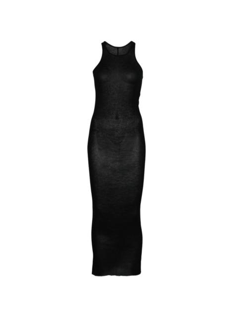 Rick Owens racerback maxi tank dress