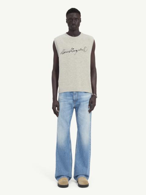 MM6 Maison Margiela V-neck gilet