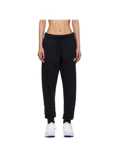 Nike Black Sportswear Club Sweatpants