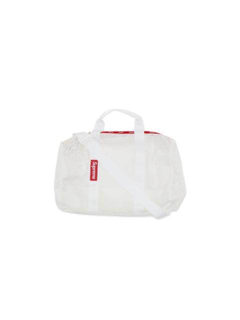 Supreme Mesh Duffle Bag 'White'