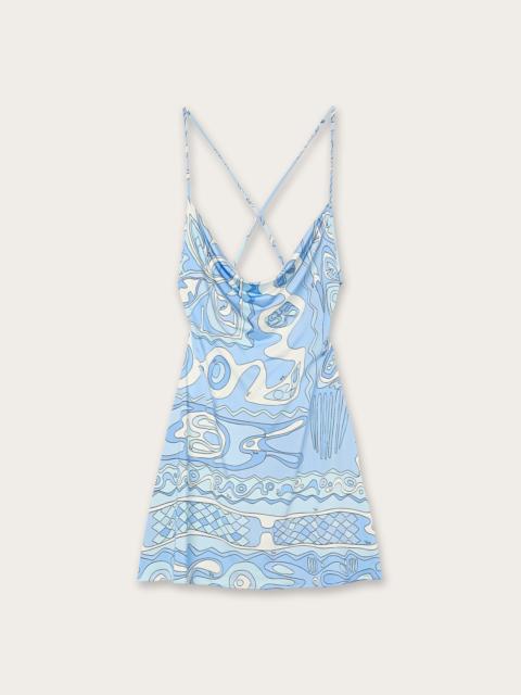 PUCCI ANGOLI PRINT SHORT DRESS