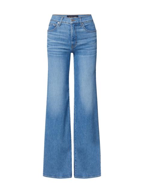VERONICA BEARD TAYLOR MID-RISE WIDE-LEG JEAN